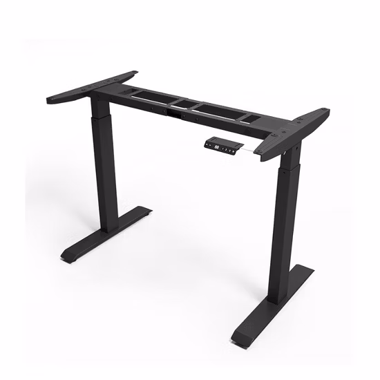 Mesa de tecnología de altura Popular OEM personalizada de oficina moderna que coloca el marco de escritorio de altura ajustable eléctrico al por mayor